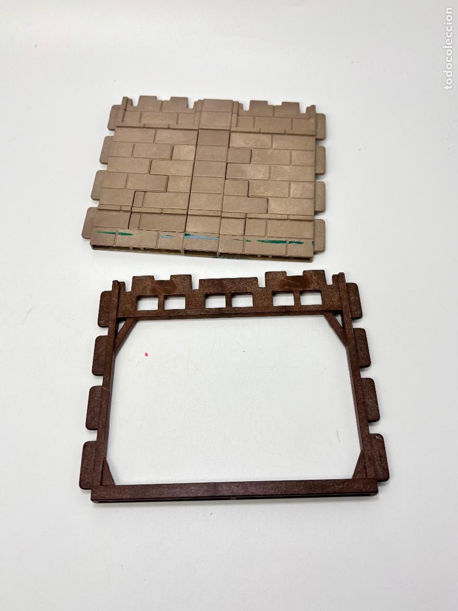 Playmobil: Playmobil lote pared desmontable y marco torre Castillo