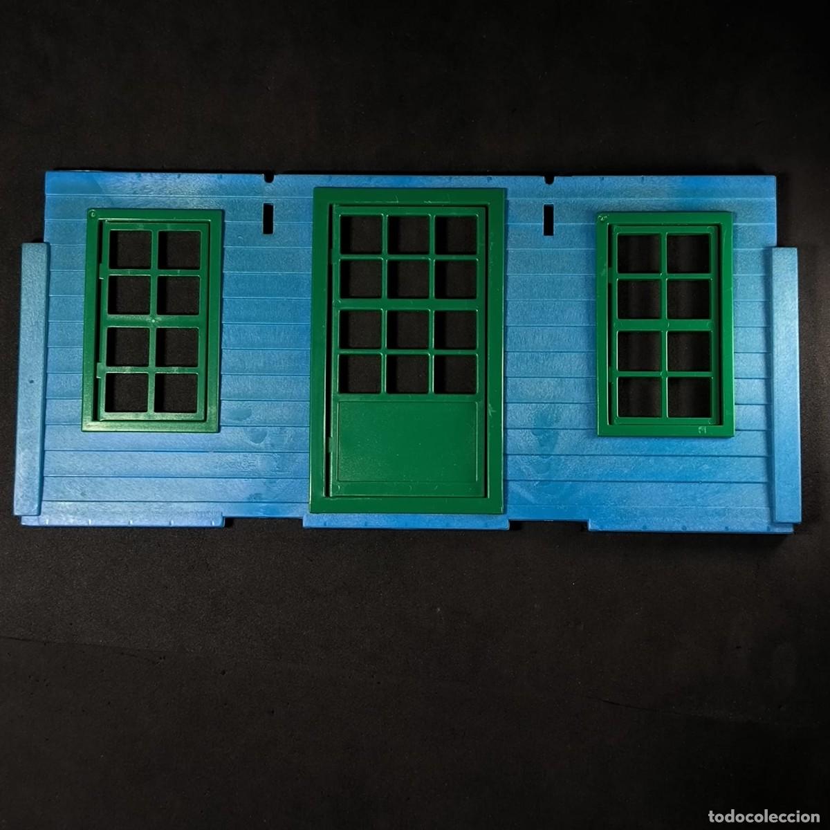 Playmobil: Playmobil frente con puerta y ventana casa oeste ☼