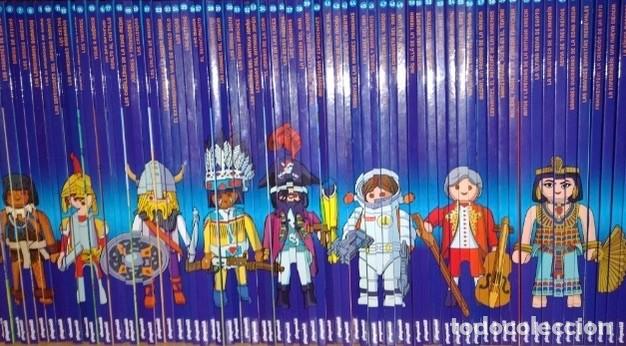Playmobil: Colecci&oacute;n 70 libros &rdquo;La aventura de la historia&rdquo; + Juego de cartas con tablero - PLAYMOBIL