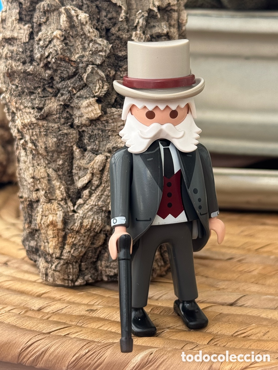 Playmobil: Playmobil Caballero Victoriano con bast&oacute;n