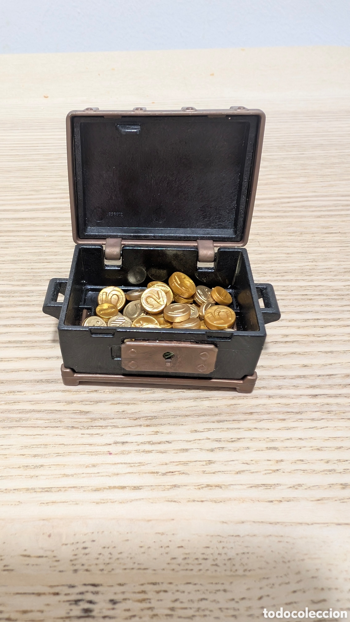 Playmobil: Cofre con monedas marron