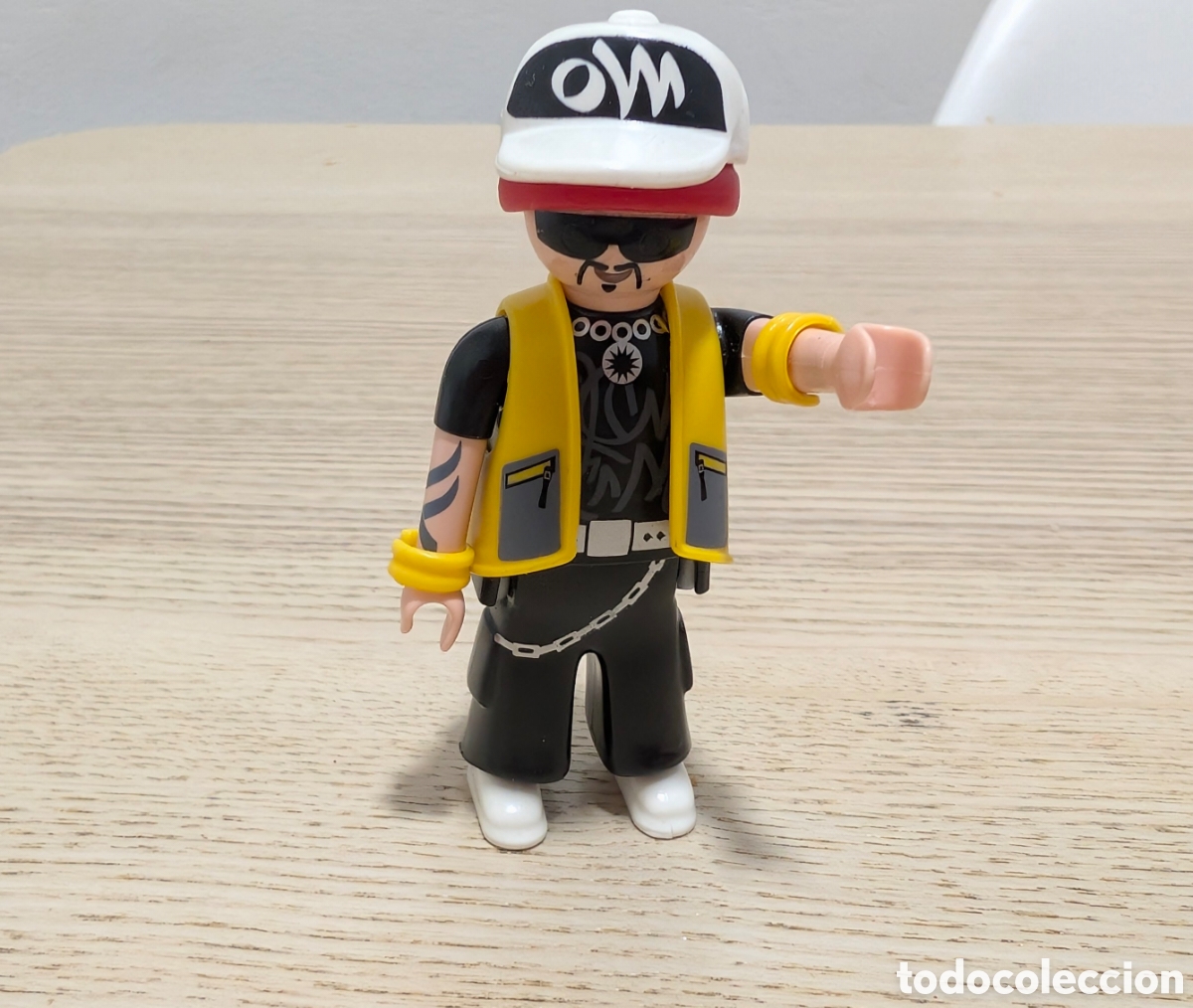 Playmobil: Playmobil rapero con casco