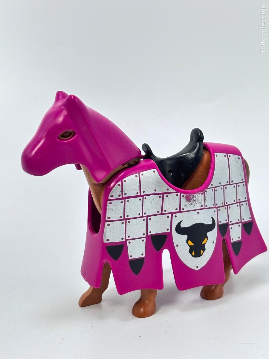 Playmobil: Playmobil 4436 caballo con manta medieval