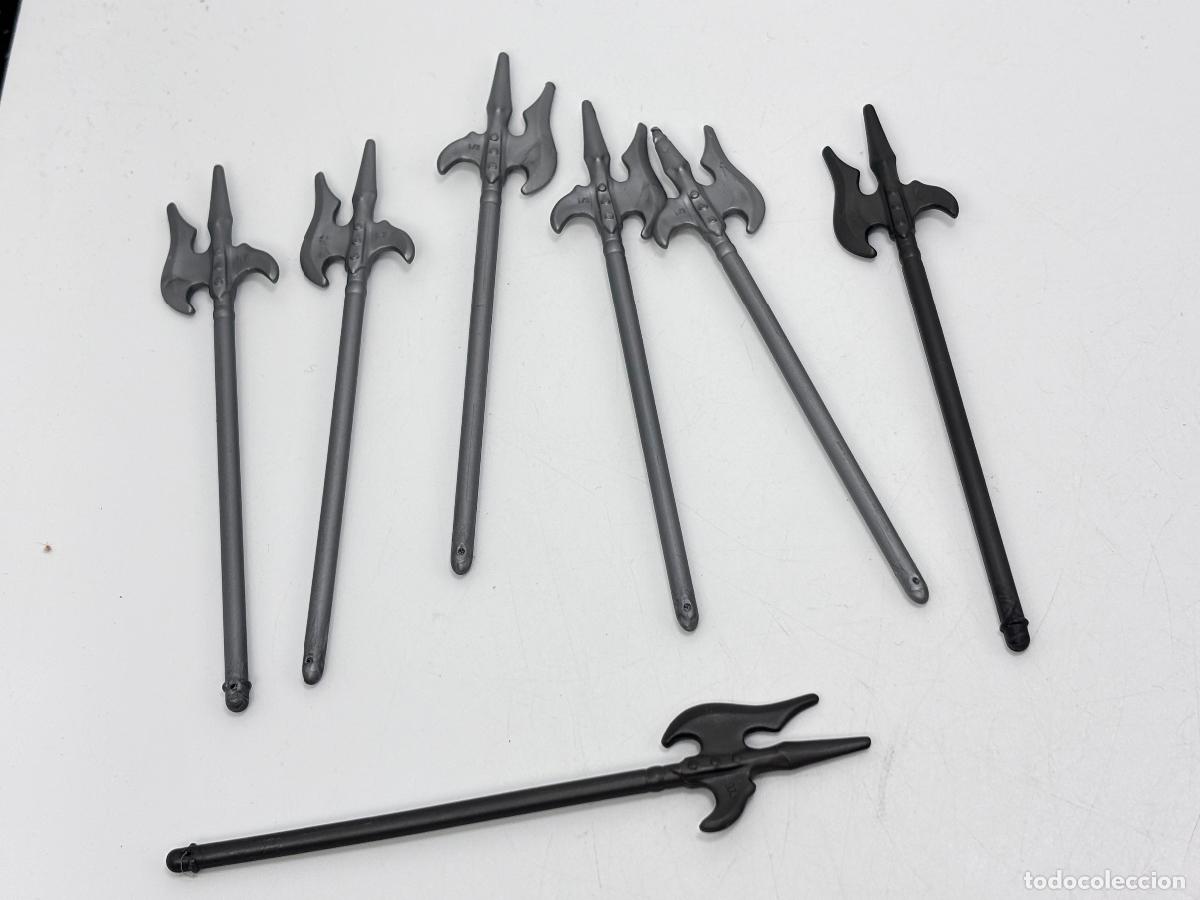 Playmobil: Playmobil lote lanza alabarda medieval soldado