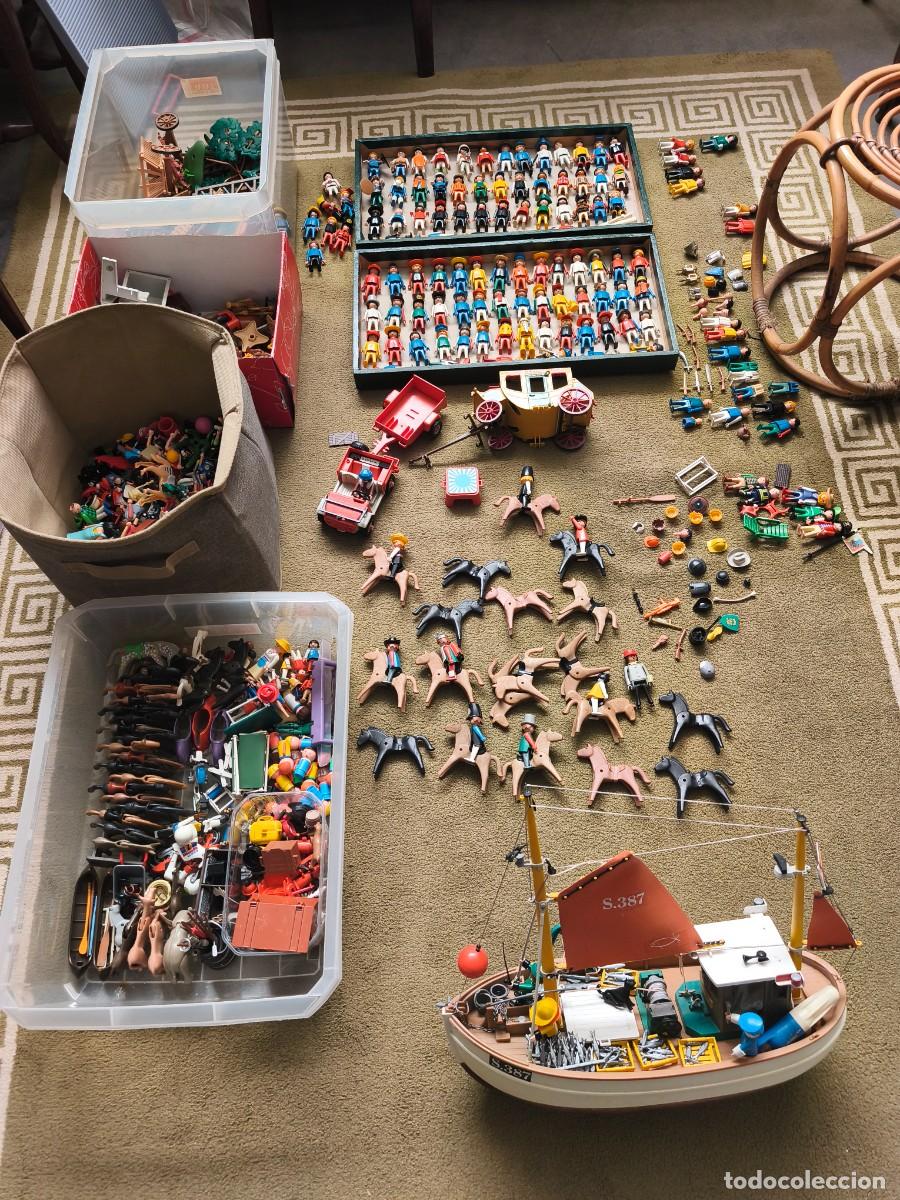 Playmobil: Playmobil . Famobil . 1974. Primera &eacute;poca. Mega lote de m&aacute;s de 480 piezas . Ver 30 fotos al detalle.