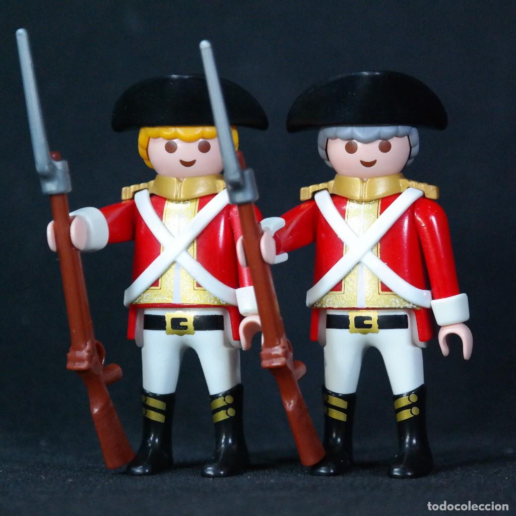 Playmobil: Playmobil dos soldados con rifles ☼