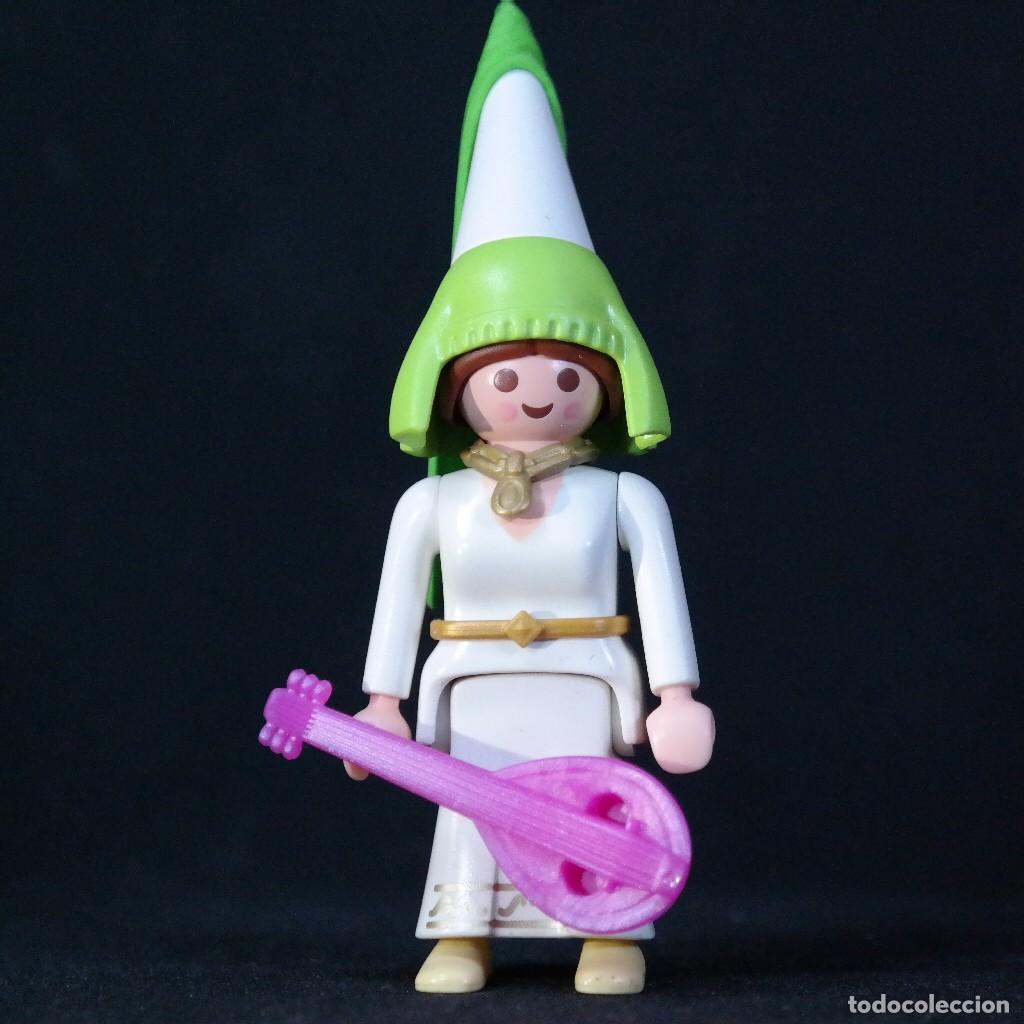 Playmobil: Playmobil mujer medieval con mandolina ☼