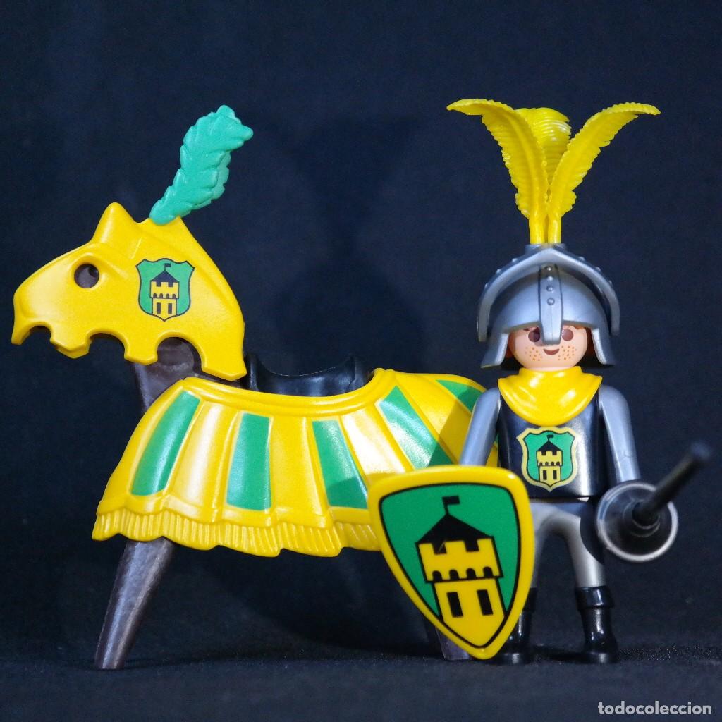 Playmobil: Playmobil caballero medieval con caballo ☼