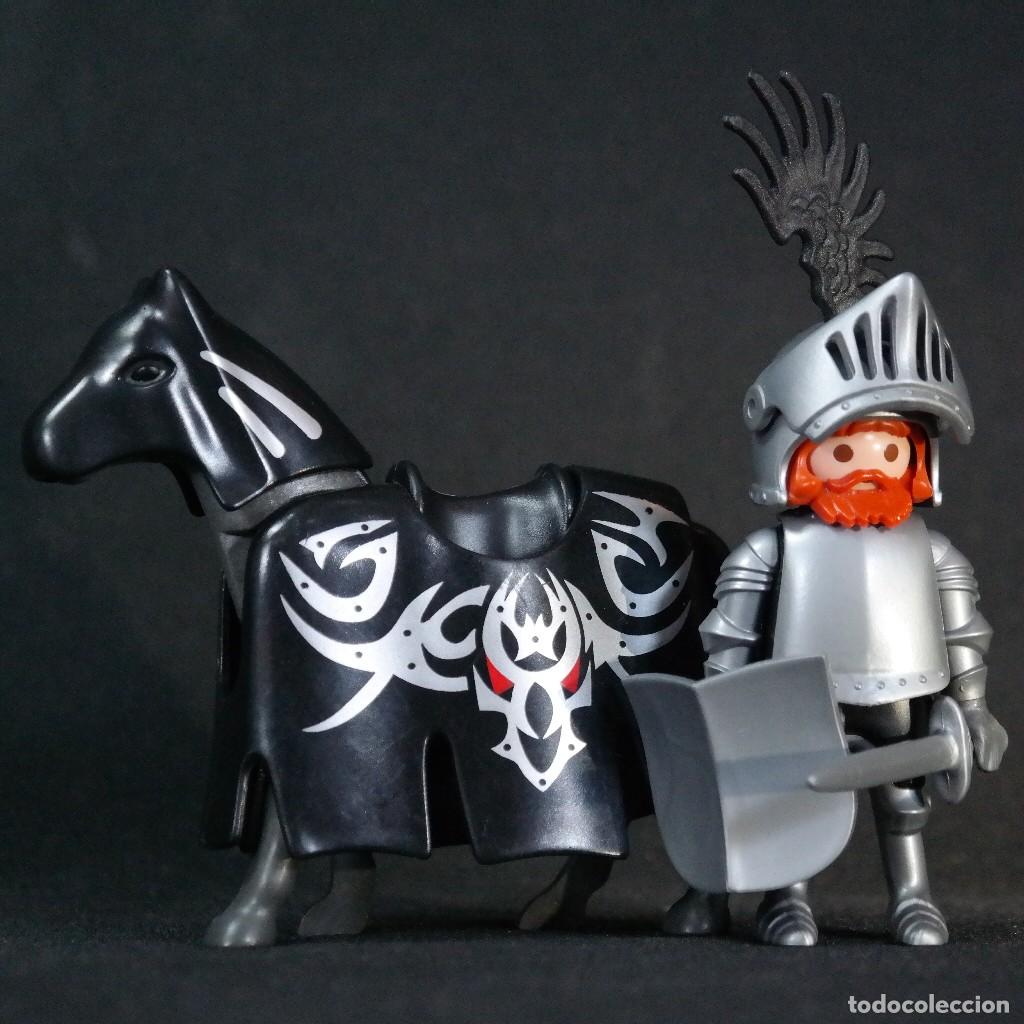 Playmobil: Playmobil caballero medieval con caballo ☼