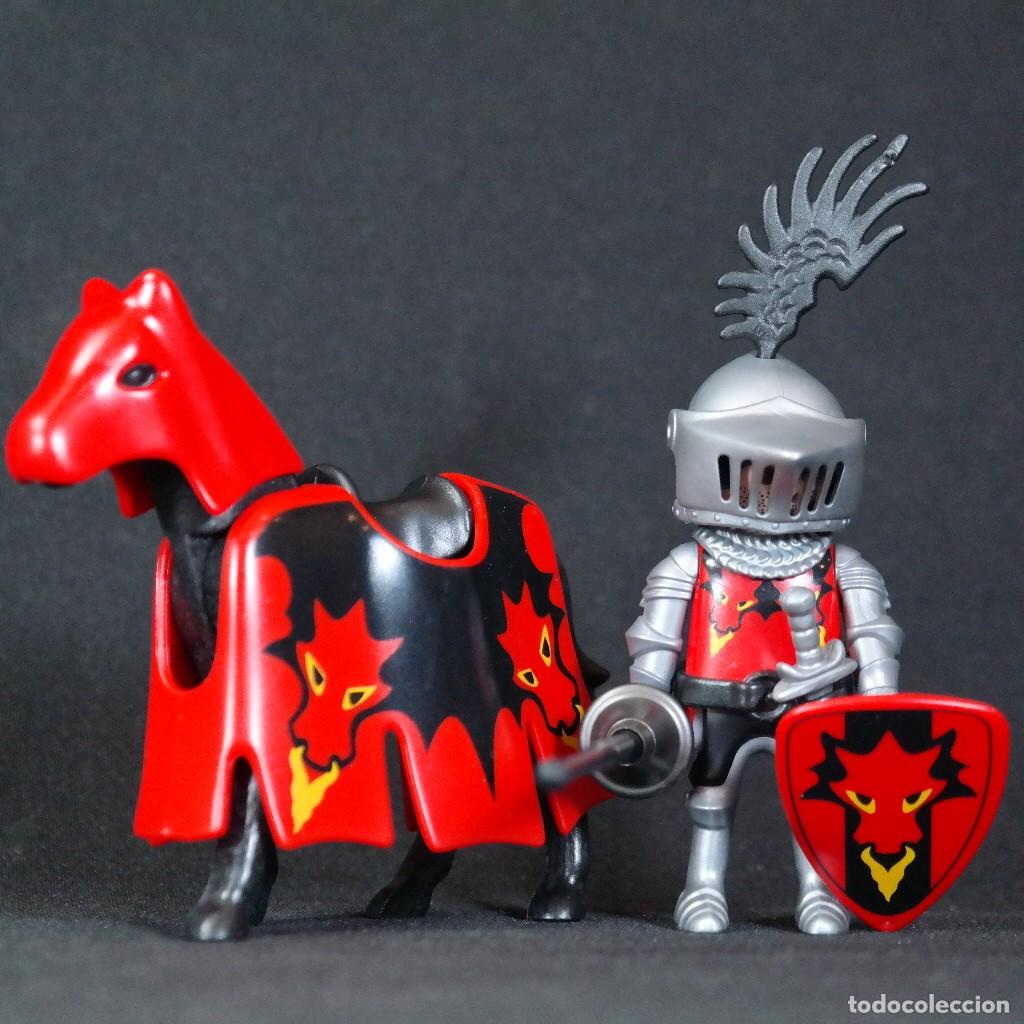Playmobil: Playmobil caballero medieval con caballo ☼