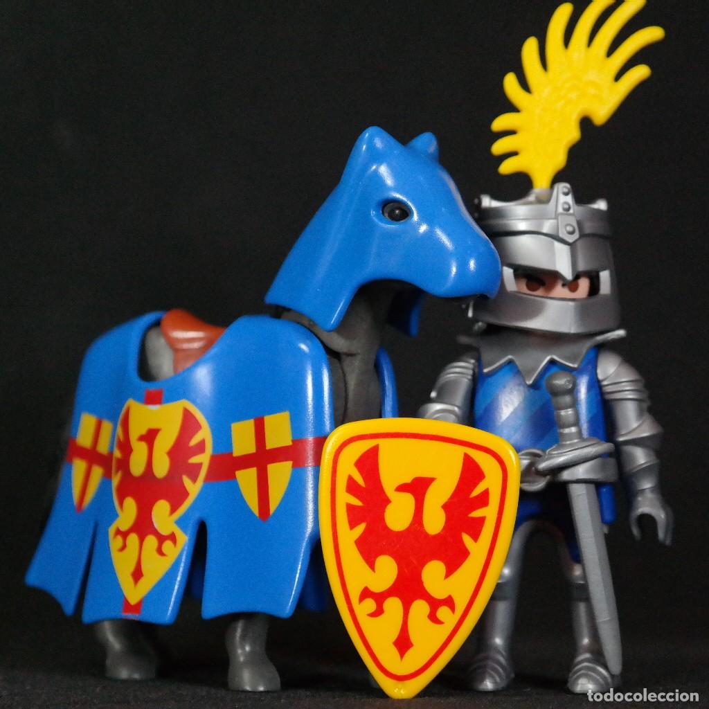 Playmobil: Playmobil caballero medieval con caballo ☼