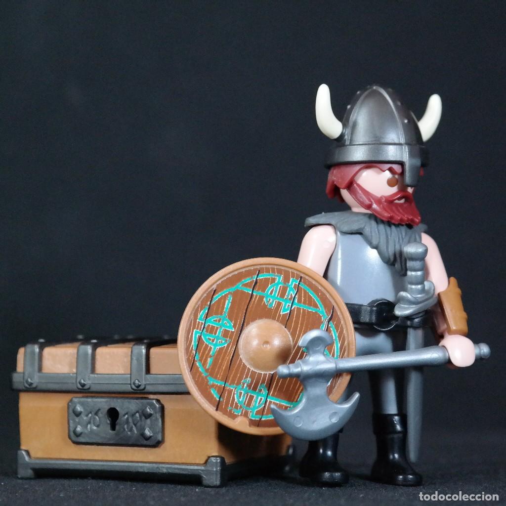 Playmobil: Playmobil vikingo con baul ☼