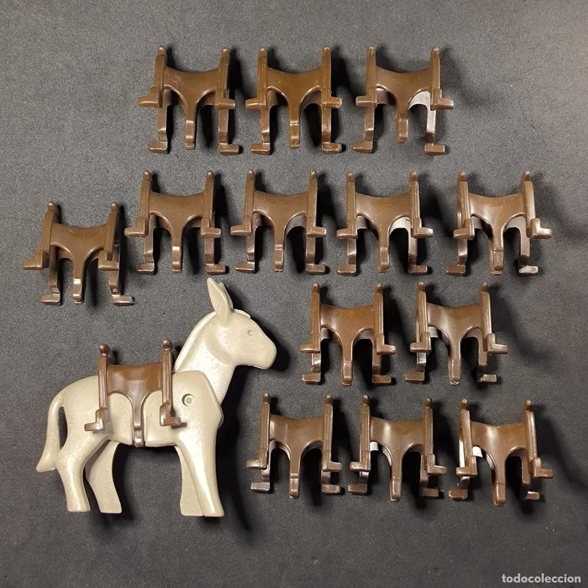 Playmobil: Playmobil burro con monturas ☼