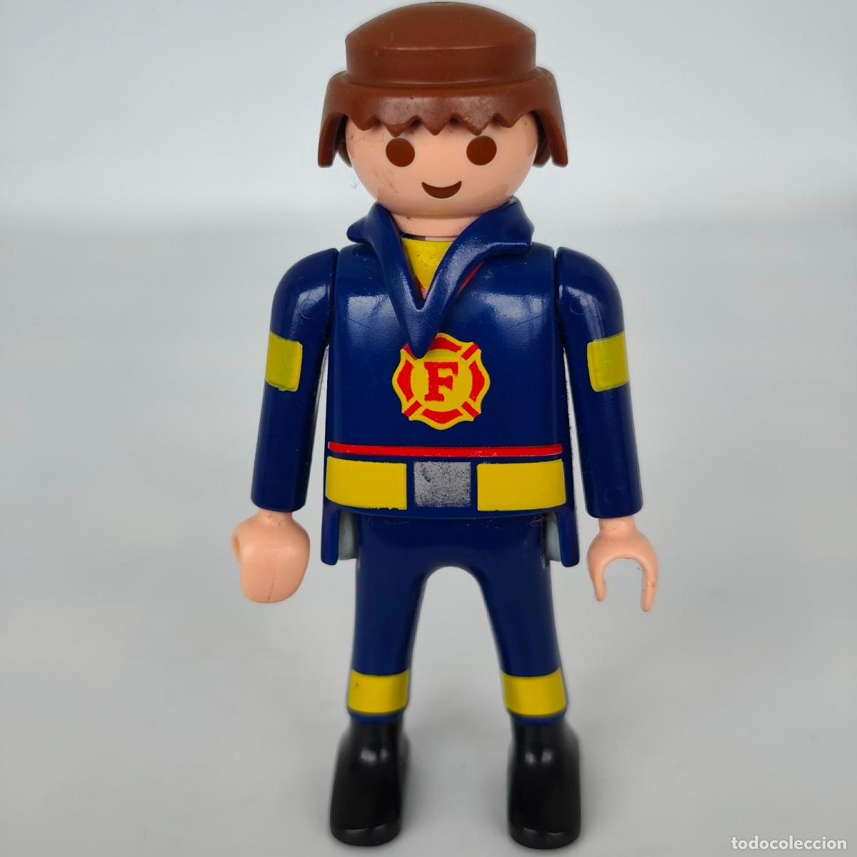 Playmobil: Playmobil bombero fire pie 1997