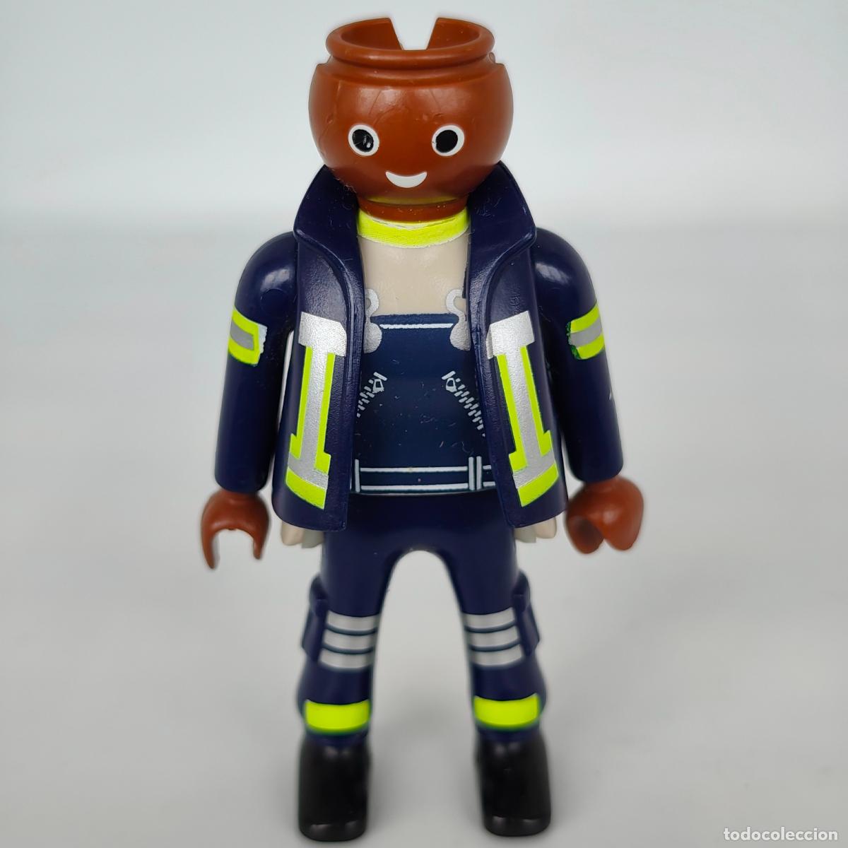 Playmobil: Playmobil bombero fire pie 1997 serie 22 ?