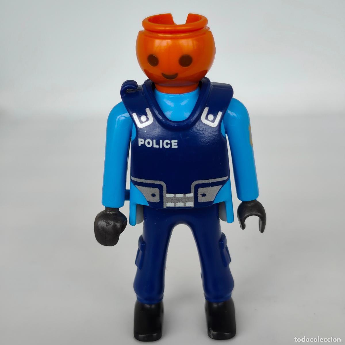 Playmobil: Playmobil polic&iacute;a police city pie 1997