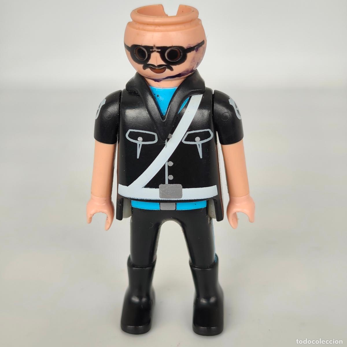 Playmobil: Playmobil polic&iacute;a police city pie 1992