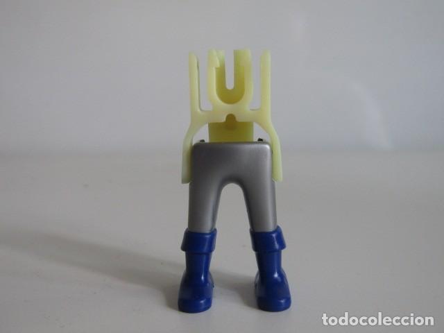 Playmobil: DIFICIL JUEGO DE PIERNAS PLATEADAS ESPECIAL PARA CABALLEROS MEDIEVALES CUSTOM PLAYMOBIL
