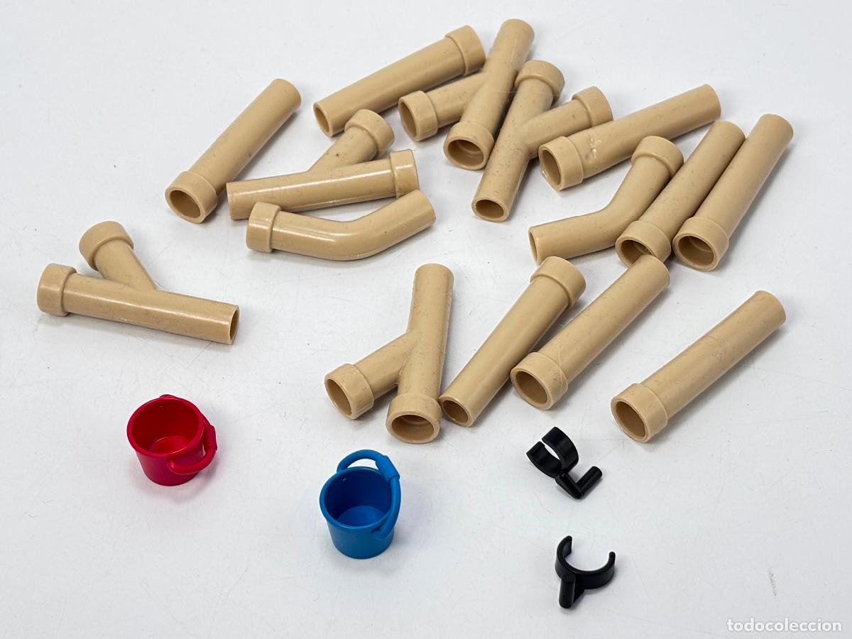 Playmobil: Playmobil lote tuber&iacute;a canalizaci&oacute;n obra