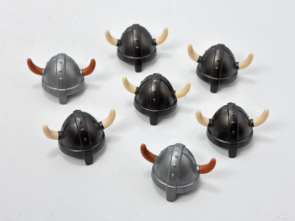 Playmobil: Playmobil lote cascos vikingos
