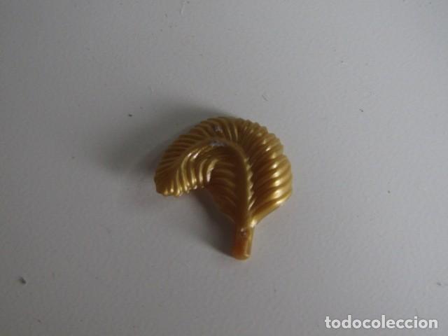 Playmobil: DIFICIL PLUMON DORADO ESPECIAL PARA GORROS O CASCOS PLAYMOBIL