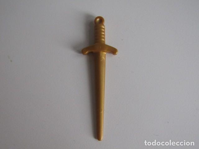 Playmobil: DIFICIL GRAN ESPADON DORADO ESPECIAL CABALLERO MEDIEVAL ANTIGUO PLAYMOBIL