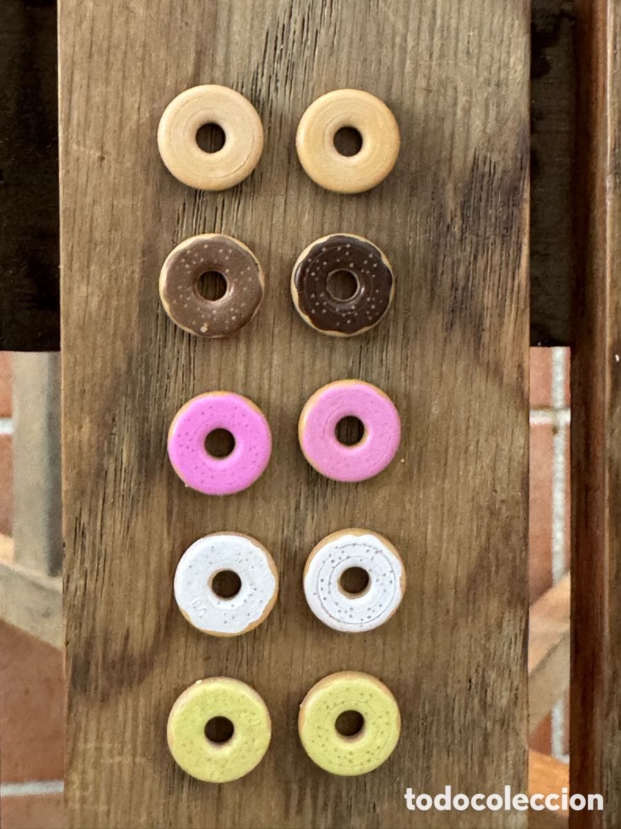 Playmobil: Playmobil 10 donuts de colores rosquillas comida