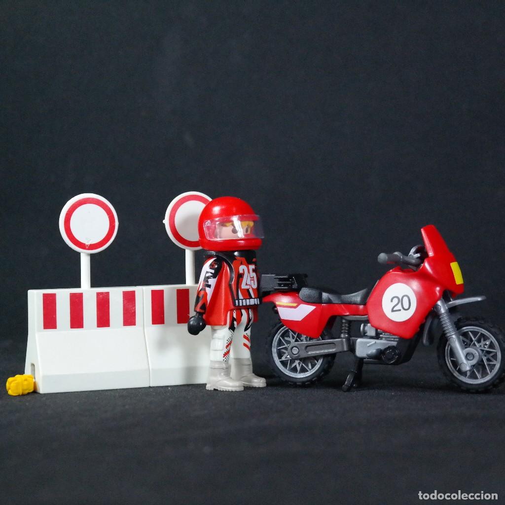 Playmobil: Playmobil moto con corredor ☼
