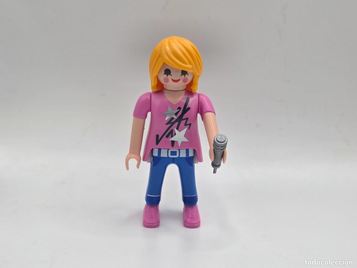 Playmobil: PLAYMOBIL CHICA CANTANTE REF. 9095