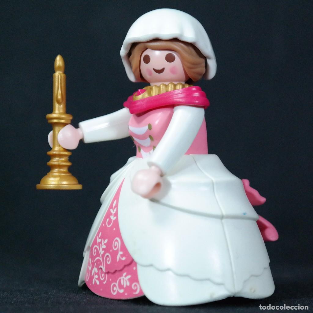 Playmobil: Playmobil mujer colonial con vela☼