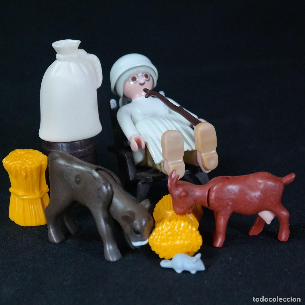 Playmobil: Playmobil abuela granjera con animales ☼