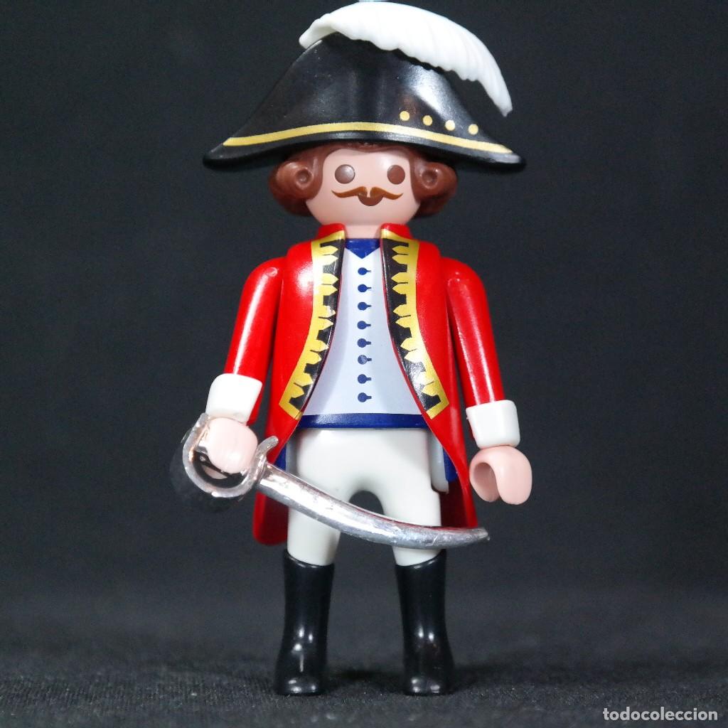 Playmobil: Playmobil soldado oficial con bigotes ☼
