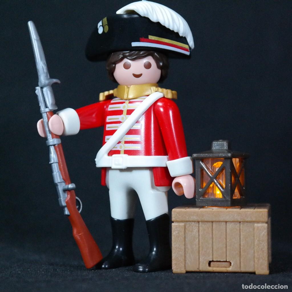 Playmobil: Playmobil soldado con farol con luz ☼