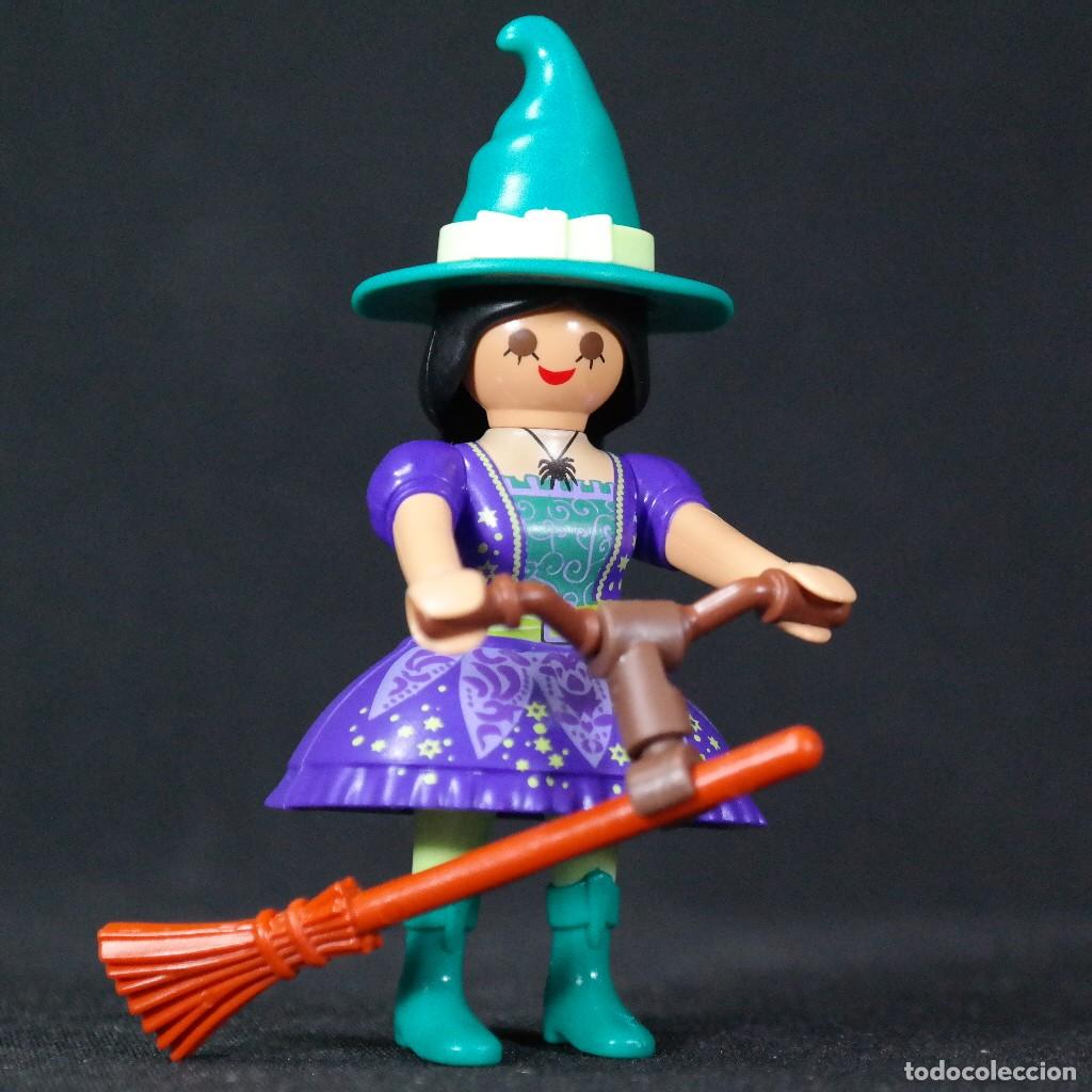 Playmobil: Playmobil bruja con escoba voladora ☼
