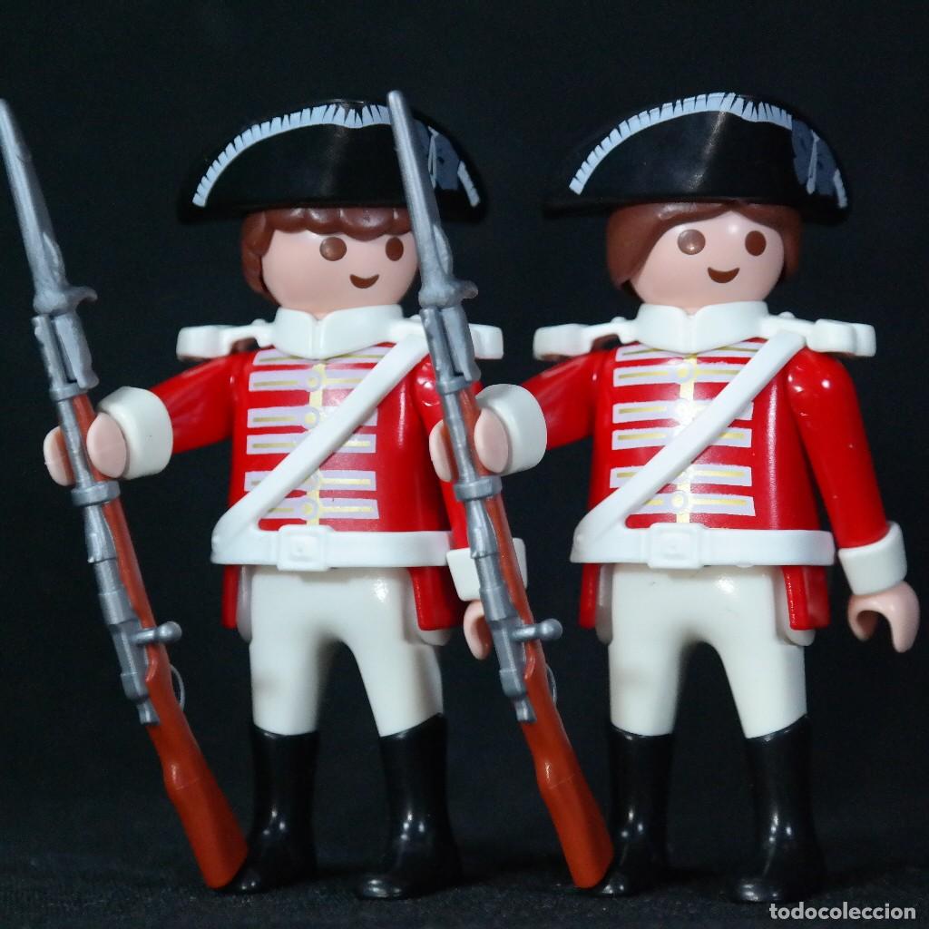 Playmobil: Playmobil dos soldados con rifles ☼
