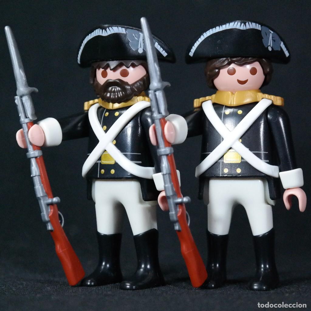Playmobil: Playmobil dos soldados casaca negra ☼