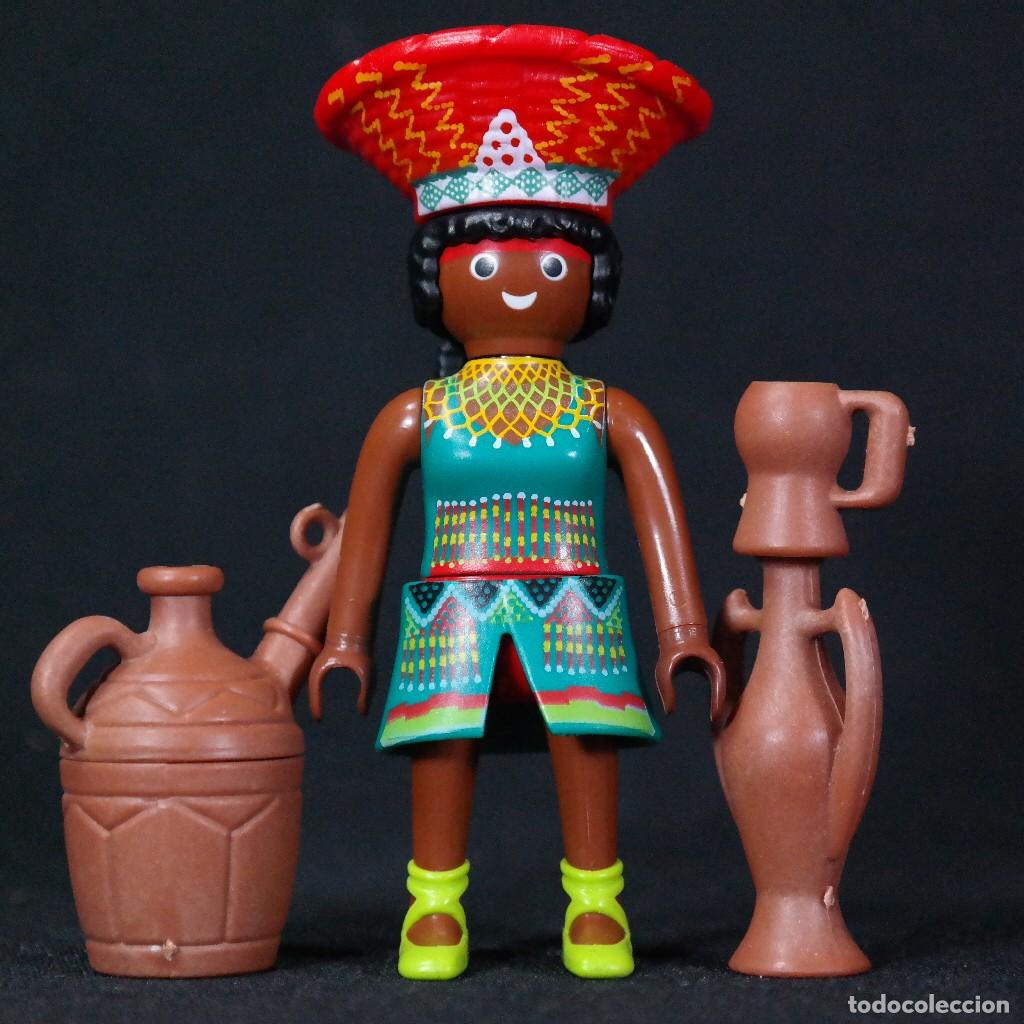 Playmobil: Playmobil mujer con anforas y cabasta ☼