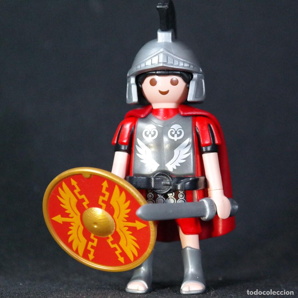 Playmobil: Playmobil centurion romano con penacho negro ☼