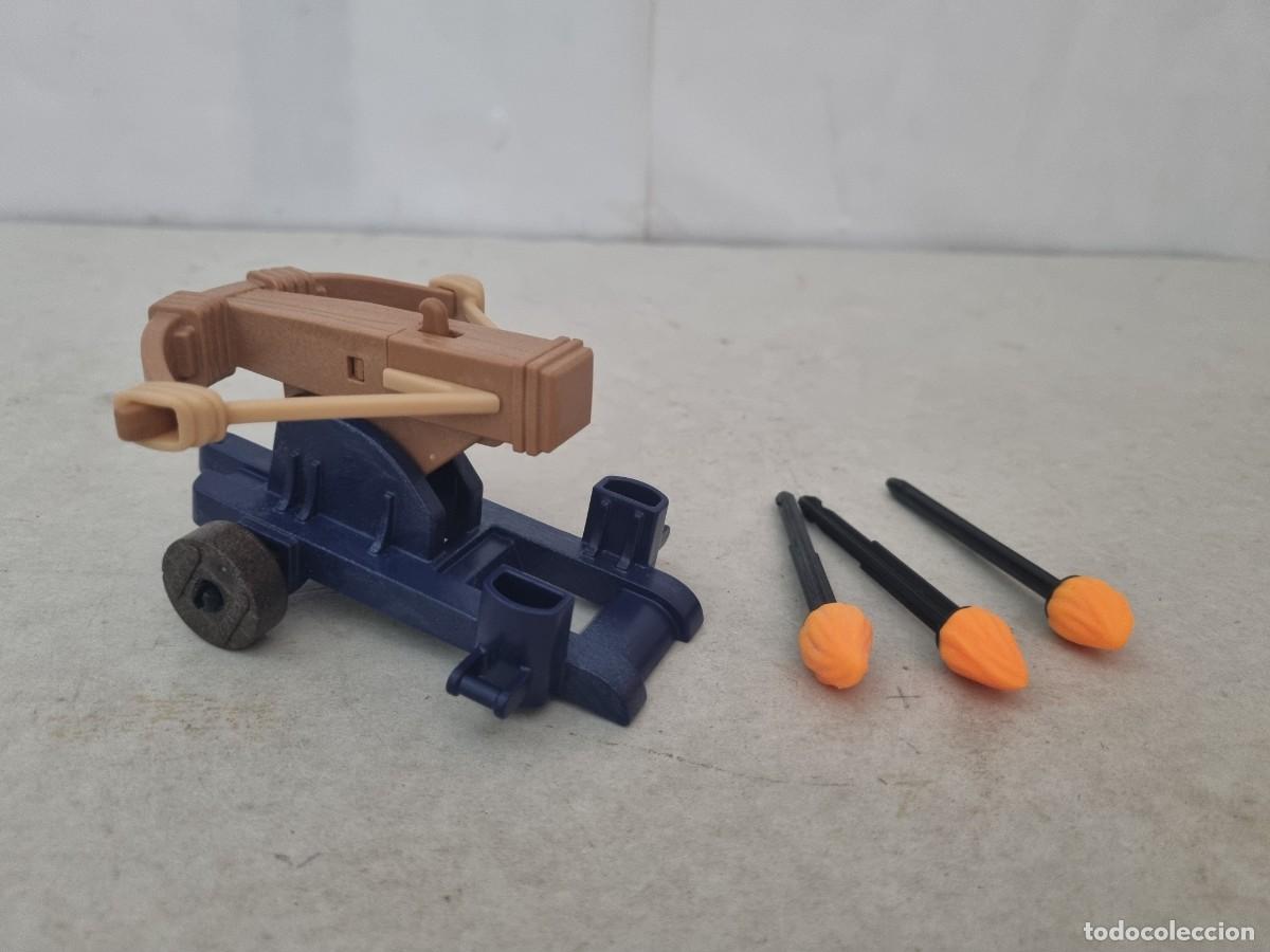 Playmobil: Figura Ballesta egipcia y proyectiles playmobil