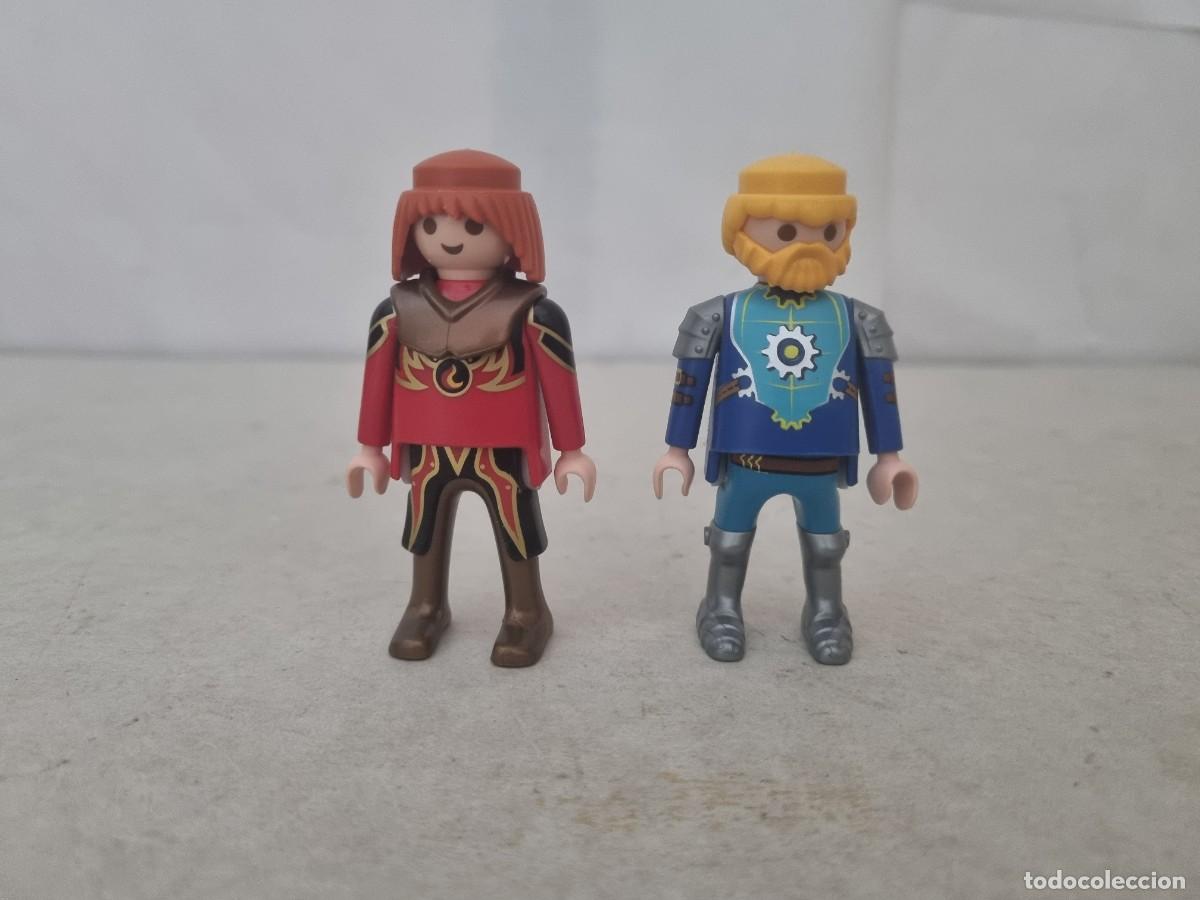 Playmobil: Lote de 2 Figuras playmobil Medievales