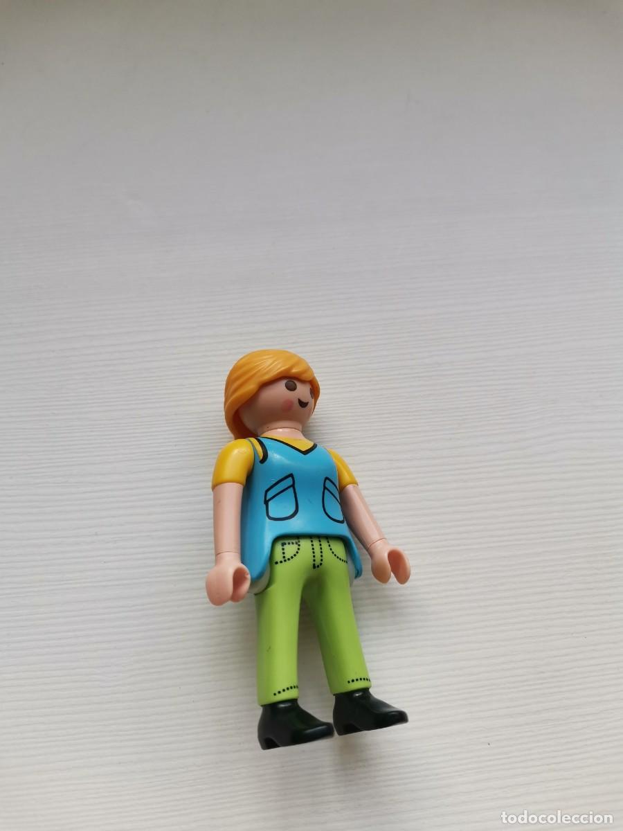 Playmobil: PLAYMOBIL MUJER CON COLETA