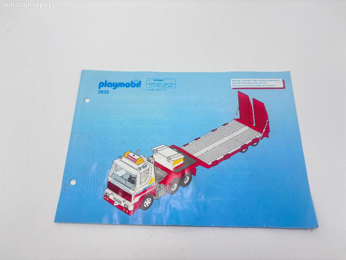 Playmobil: Playmobil 3935 instrucciones montaje