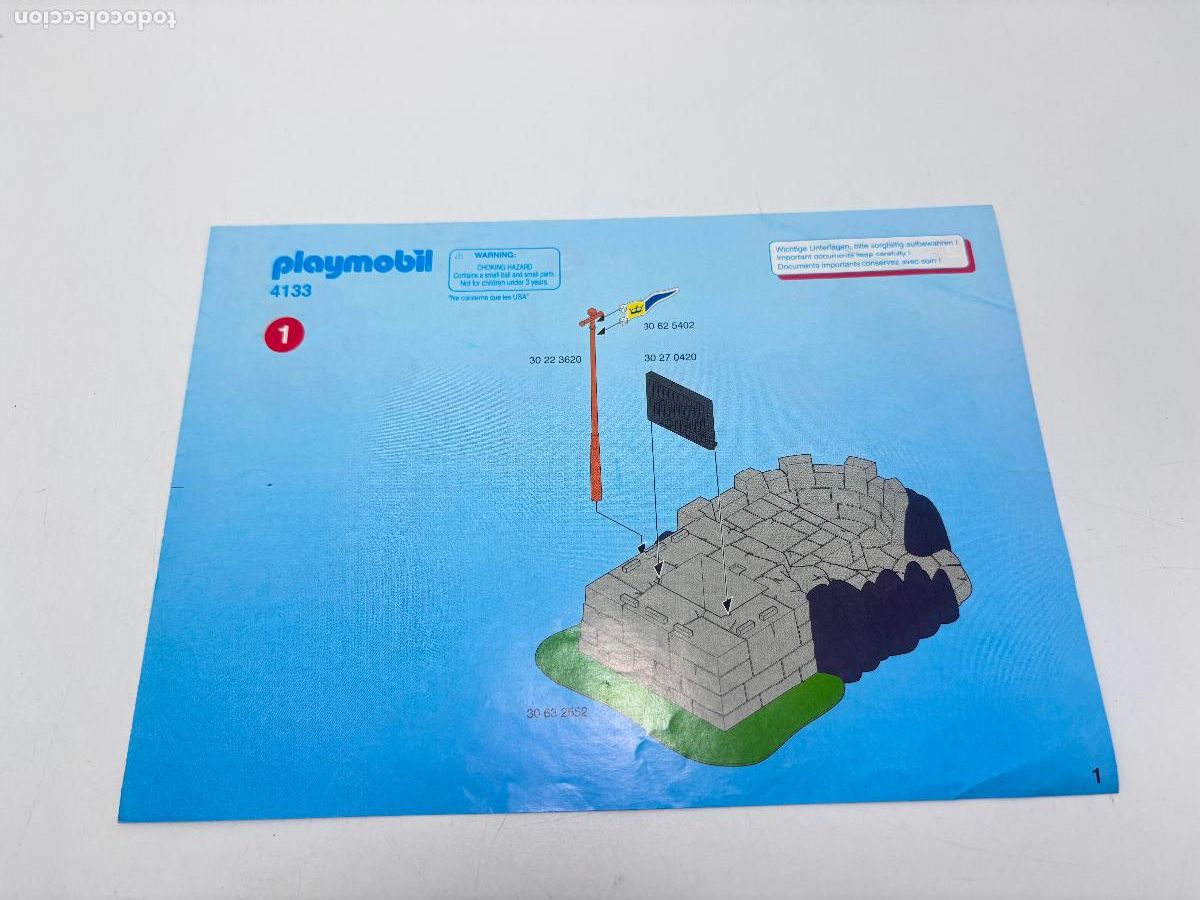 Playmobil: Playmobil 4133 instrucciones montaje