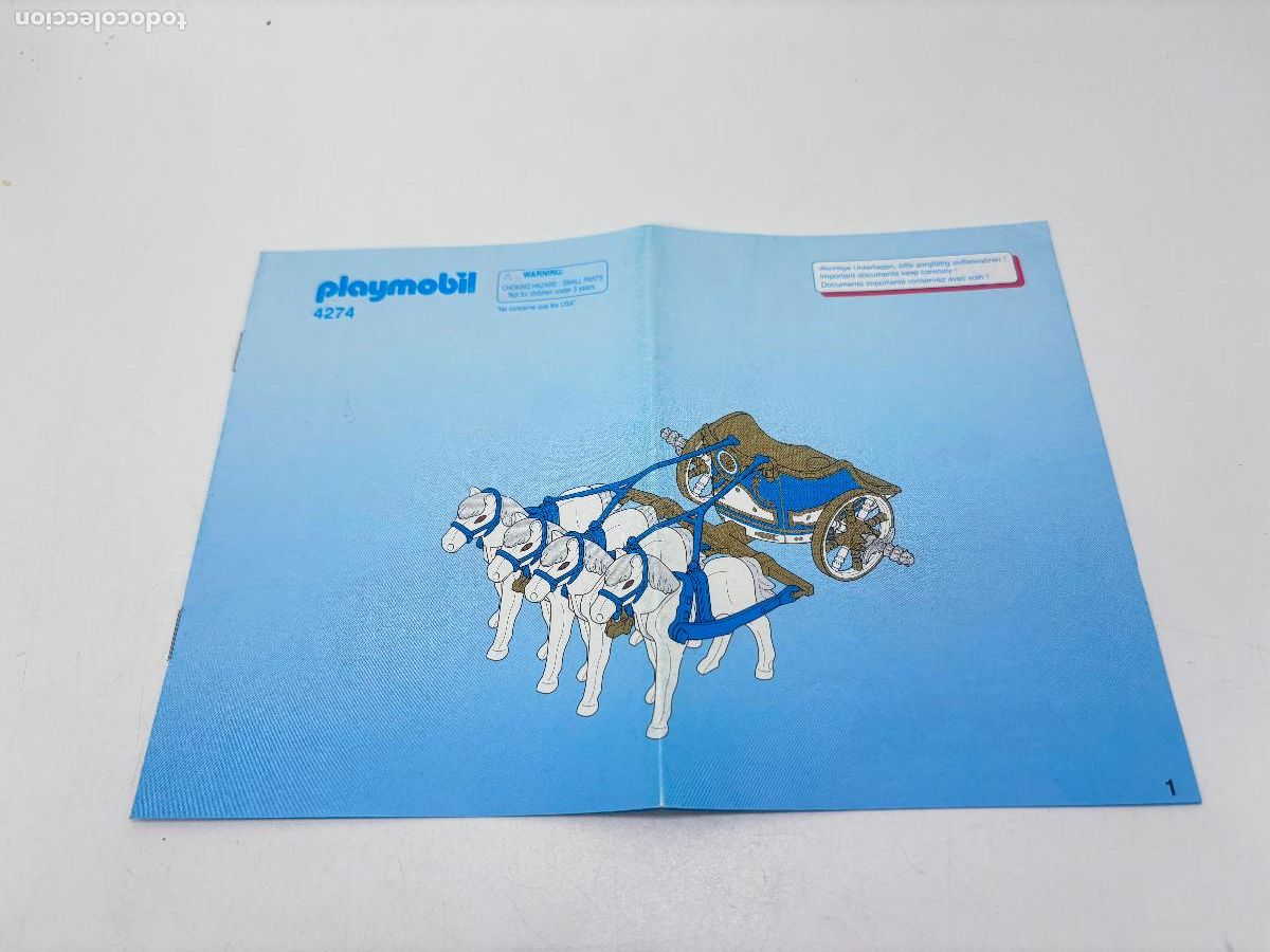 Playmobil: Playmobil 4274 instrucciones montaje