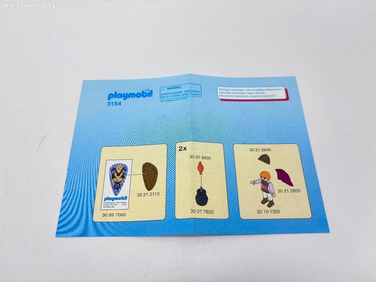 Playmobil: Playmobil 3154 instrucciones montaje