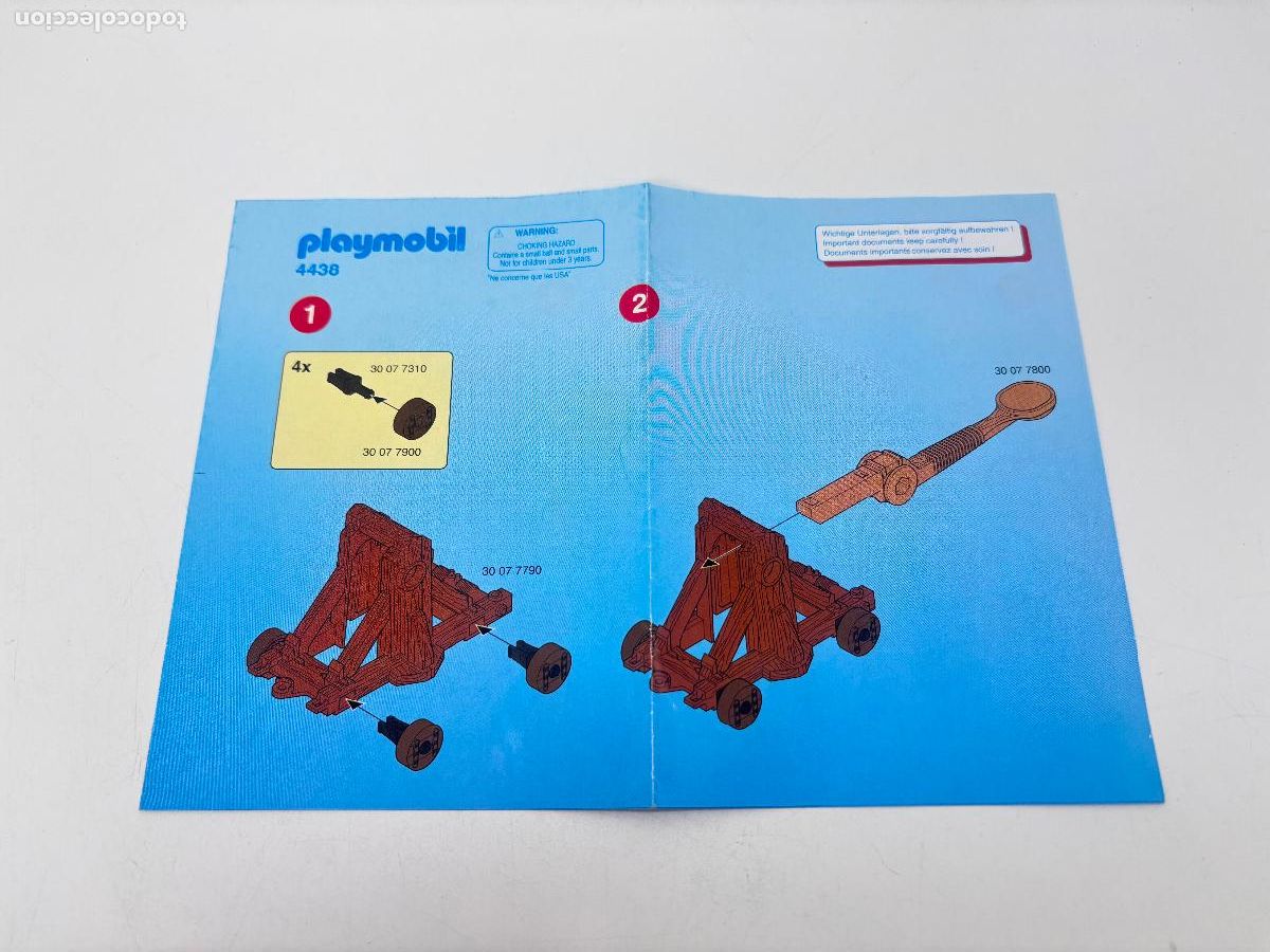 Playmobil: Playmobil 4438 instrucciones montaje