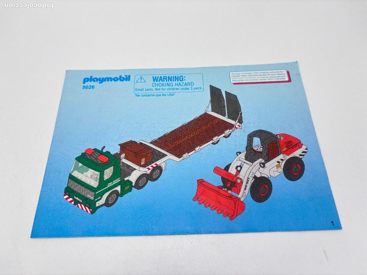 Playmobil: Playmobil 5026 instrucciones montaje