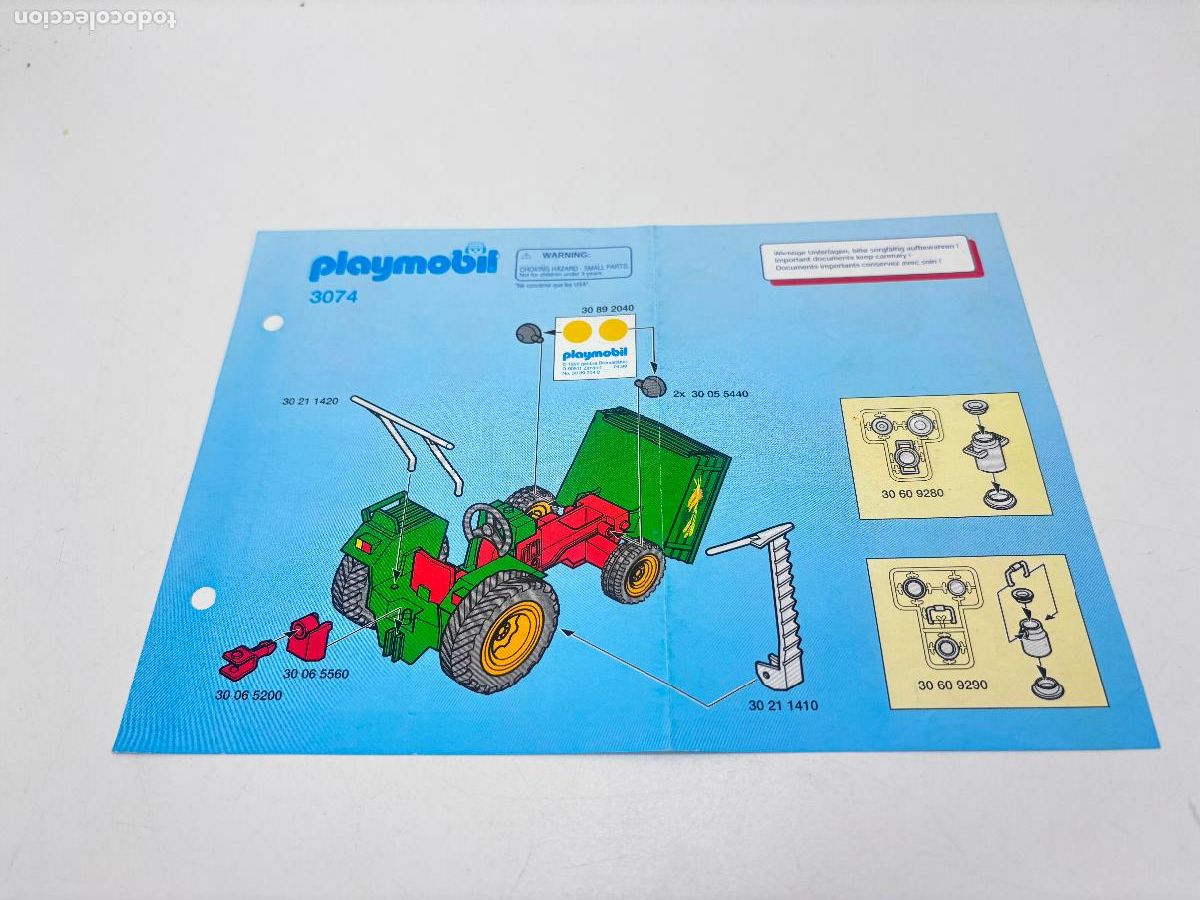 Playmobil: Playmobil 3074 instrucciones montaje