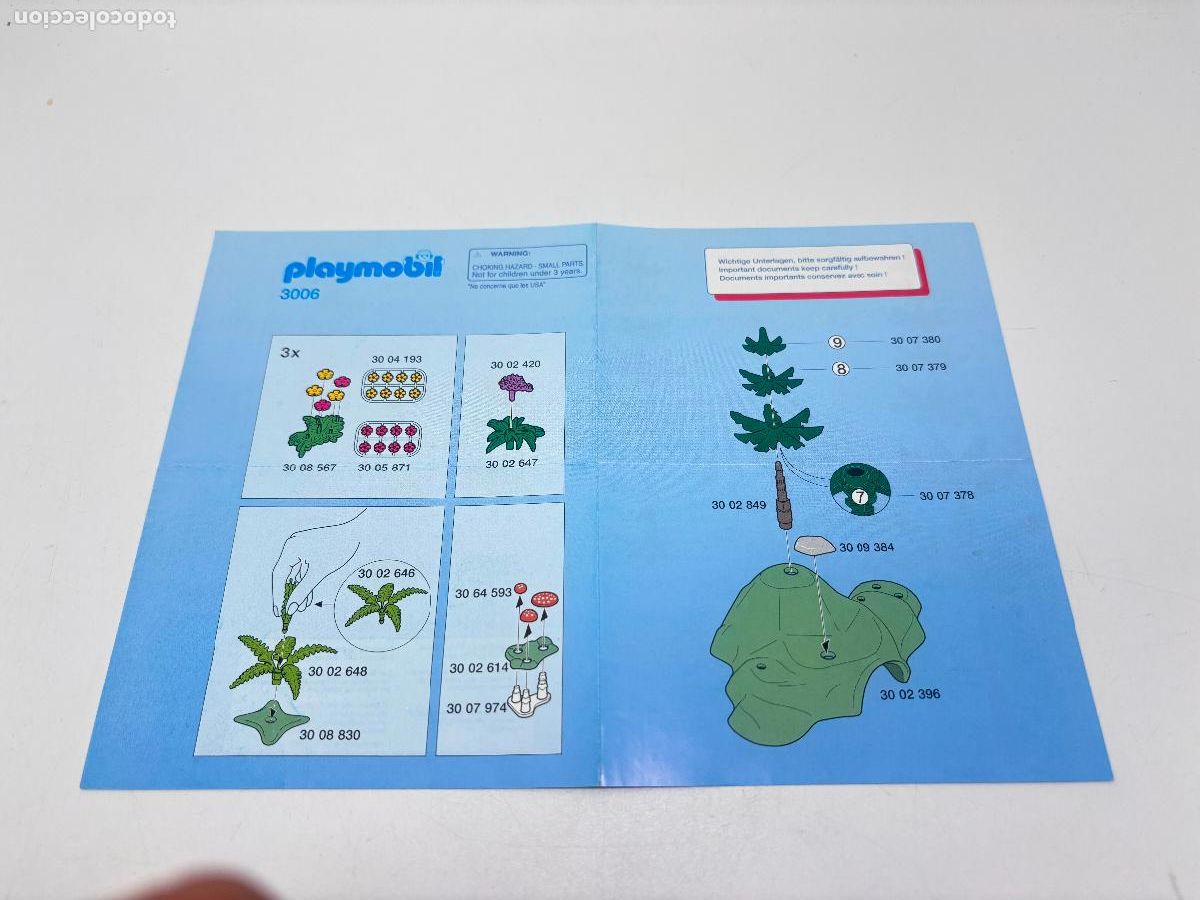 Playmobil: Playmobil 3006 instrucciones montaje
