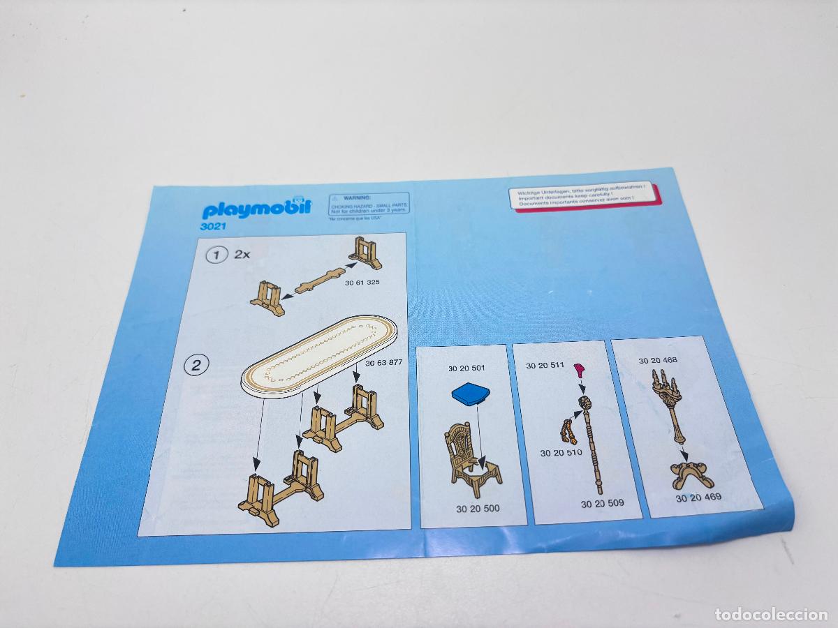 Playmobil: Playmobil 3021 instrucciones montaje